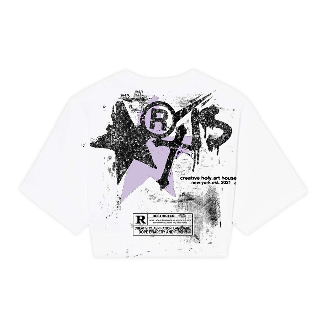 AW LOGO CROPPED TEE