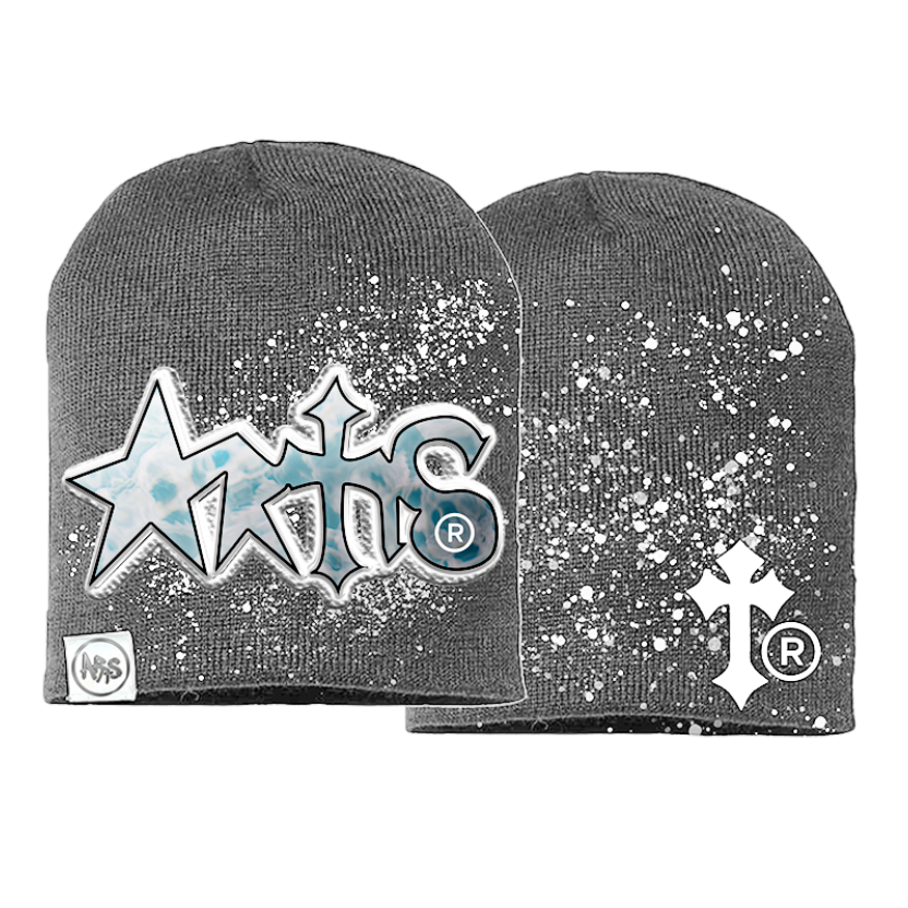 HOLYSPLAT "GRAY OCEAN" BEANIE